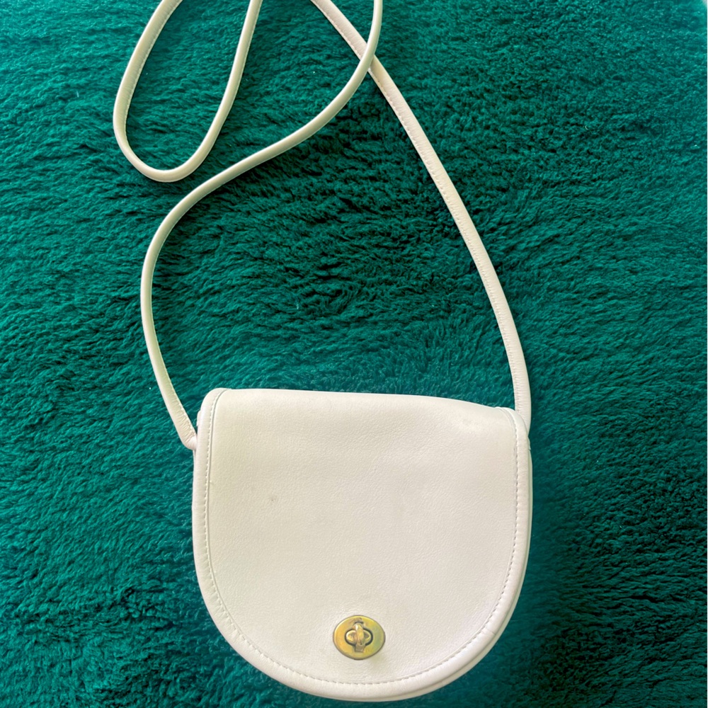 coach vintage leather bag